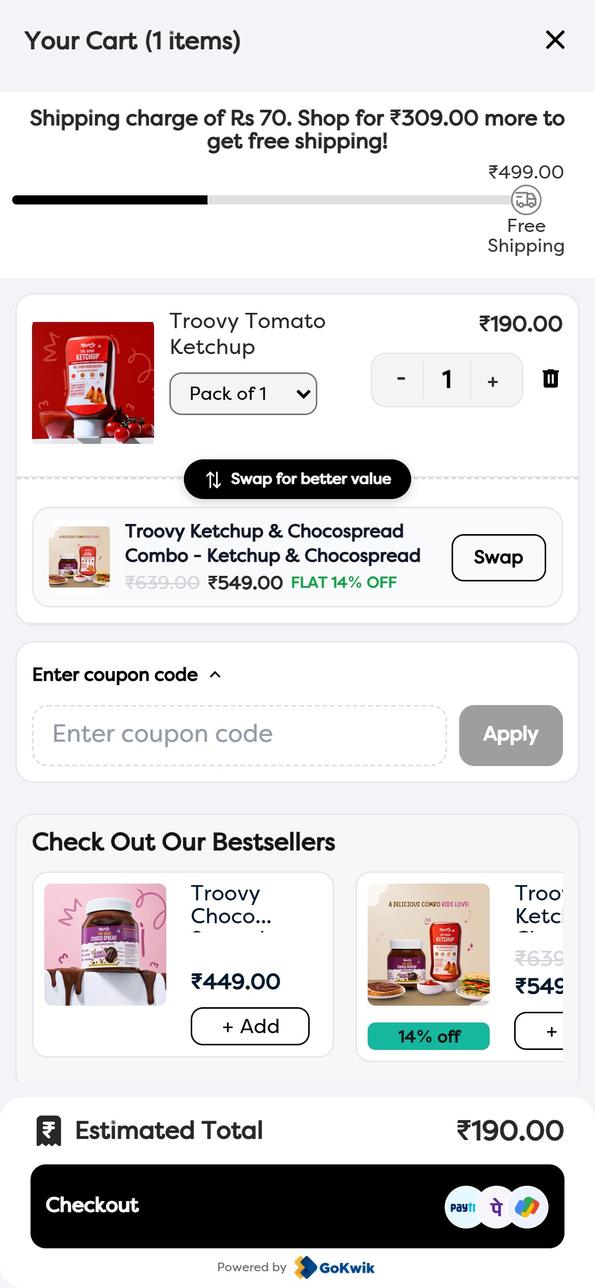 Troovy — Mobile