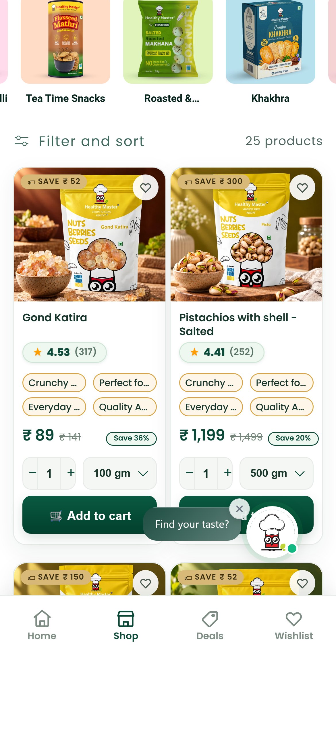 Healthy Master — Mobile