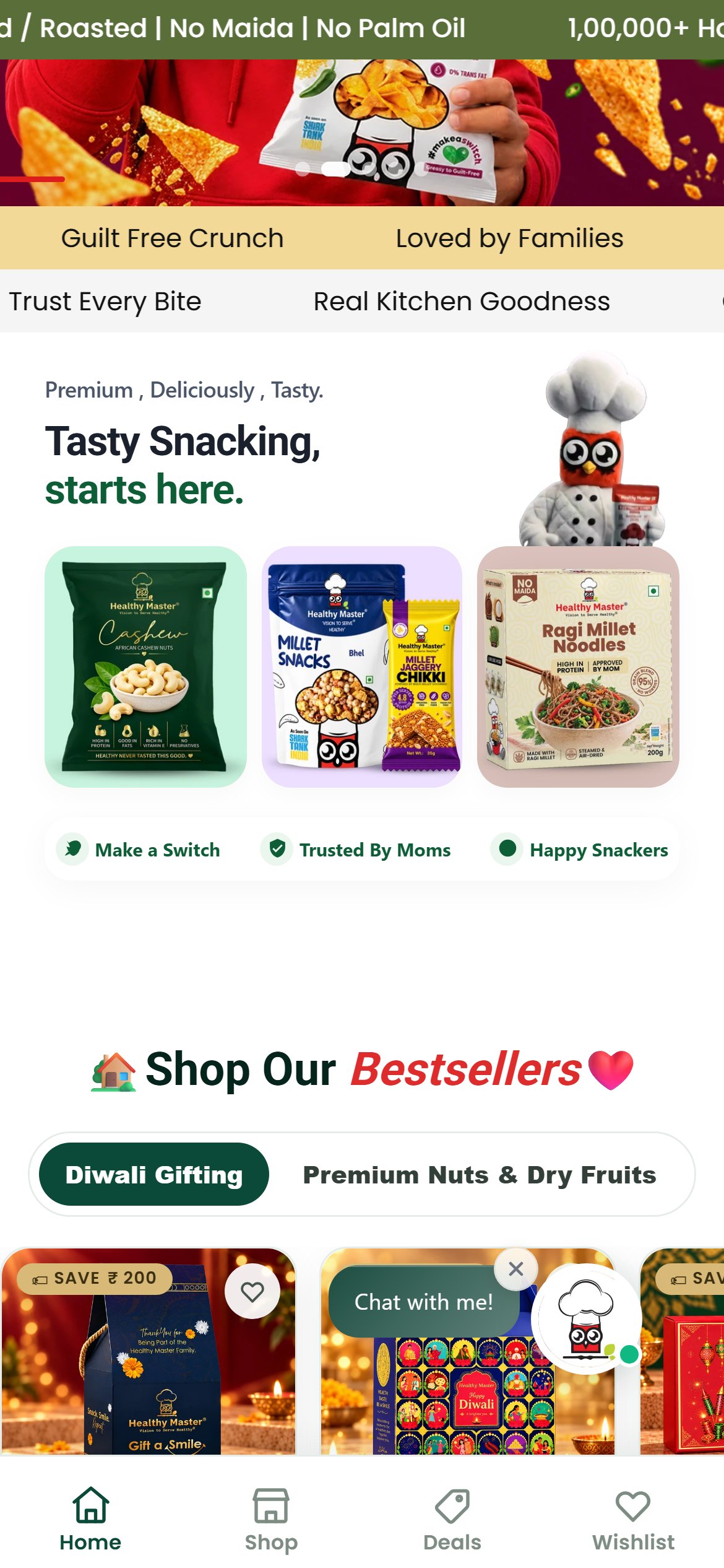 Healthy Master — Mobile