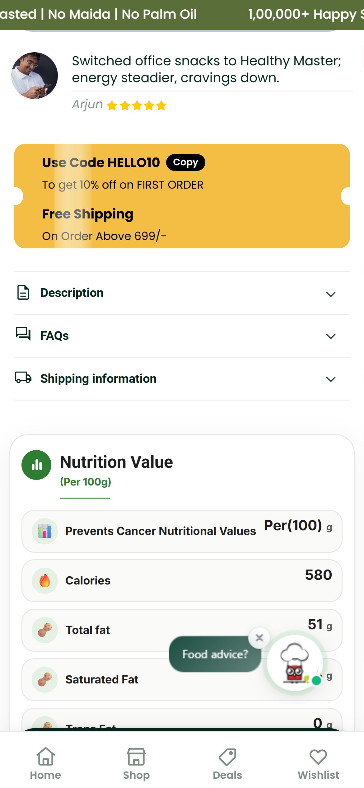 Healthy Master — Mobile